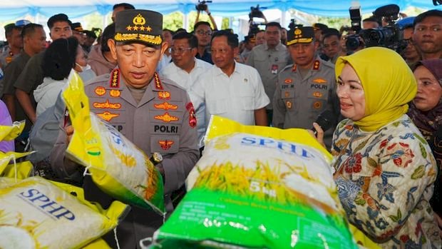 Kapolri Luncurkan Gerakan Pangan Murah, Instruksikan Antisipasi Penimbunan