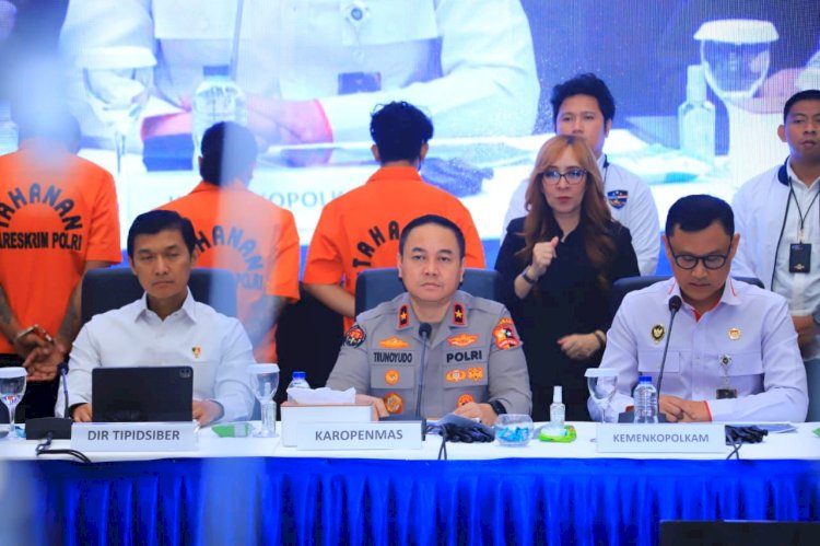 Polri Ungkap Sindikat Judi Online Jaringan Internasional, Sita Rp16,4 Miliar dan Bekukan 76 Rekening