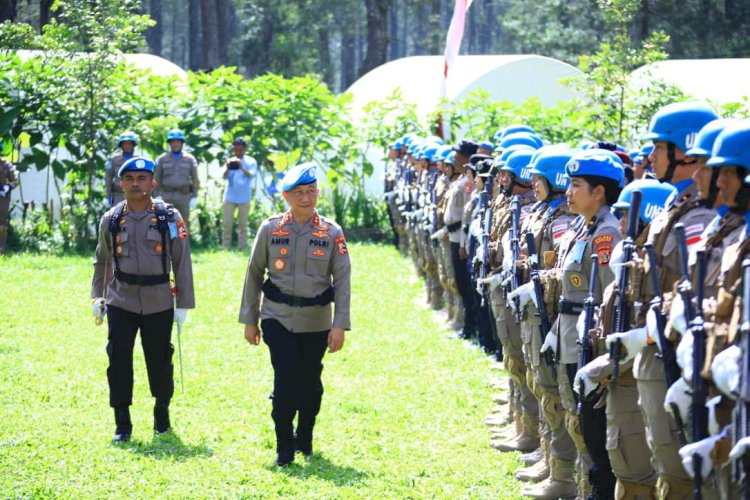 FPU 7 MINUSCA Siap Berangkat Ke Africa Tengah, Kadivhubinter Polri : Misi Perdamaian, Polri Terlatih